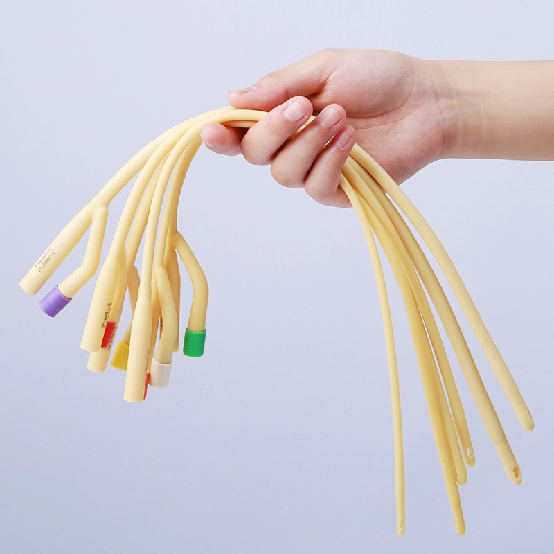 Cofoe 10pcs disposable urinary catheter medical sterilization two way