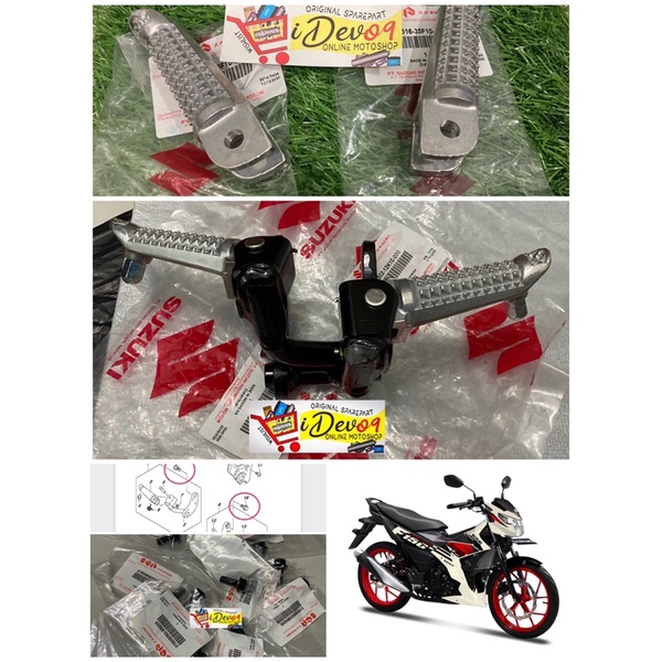 Step Footstep Front Raider Fi Satria Fu Fi Unit Left/Right Original SGP ...