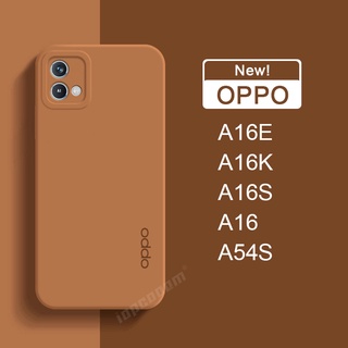 For oppo a54s Case For OPPO A54 5G Phone Cases Shockproof Soft silicone oppo  a16 A16s Oppo A16K Phone Case OPPO A54s Back Covers