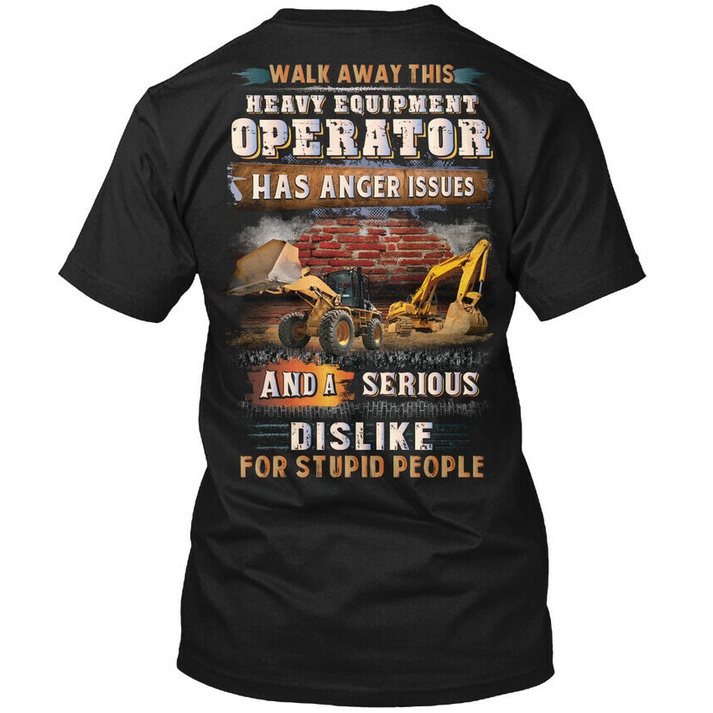 Awesome Heavy Equipment Operator Walk Tee Cotton Mens T shirt Vintfashion t shirt for men Shopee Philippines