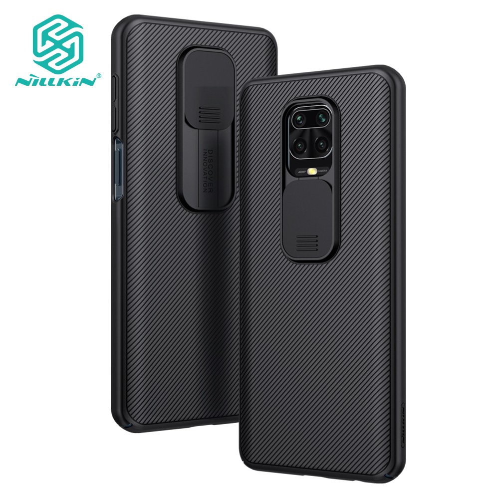 Nillkin Luxury Hard PC Phone Case For Xiaomi Redmi Note Pro Pro Max  9s CamShield With Camera Slide Privacy Protection