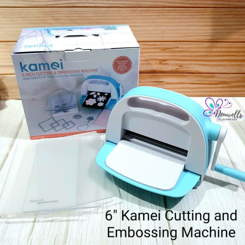 CUTTING AND EMBOSSING MACHINE Kamei Die Cutter and Embosser A5 6" width 8.5" length Shopee