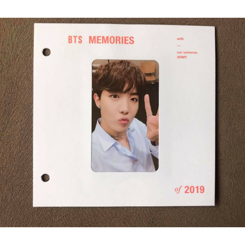 BTS Memories of 2019 Bluray Photocard OFFICIAL | Shopee Philippines