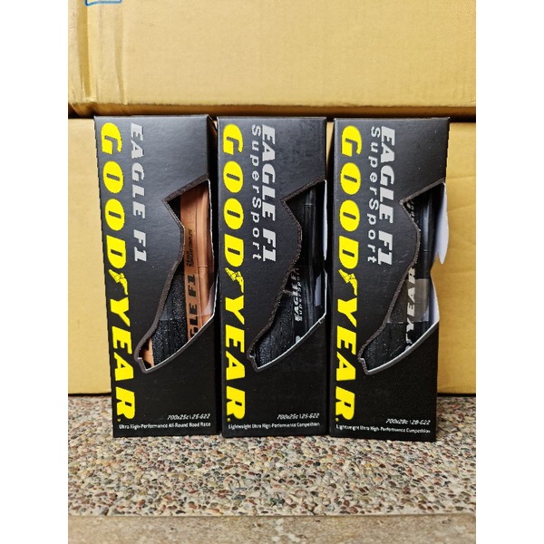 Goodyear Eagle F1 SuperSport R Tubeless Tire 700 x 30c Tan main image 0