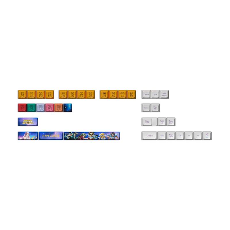 Akko Saint Seiya Keycaps Set JDA 145 Keys | Shopee Philippines