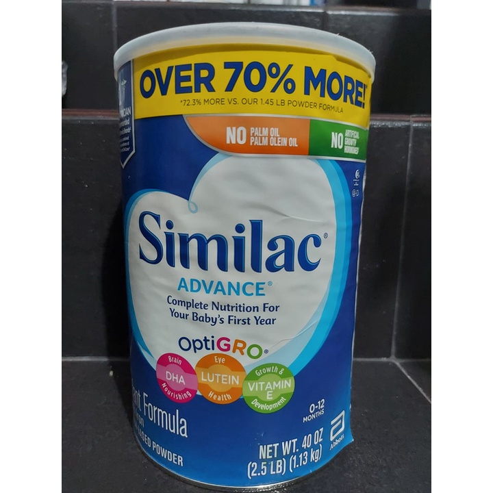 Similac advance big store can