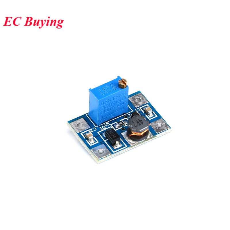 DC-DC 2-24V to 2-28V SX1308 Step Up Adjustable Power Supply Module Step ...