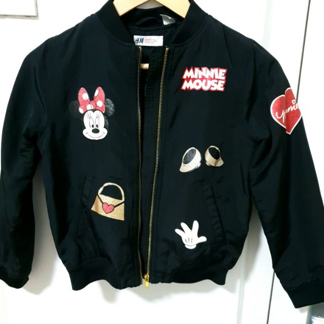 Minnie mouse hot sale bomber jacket