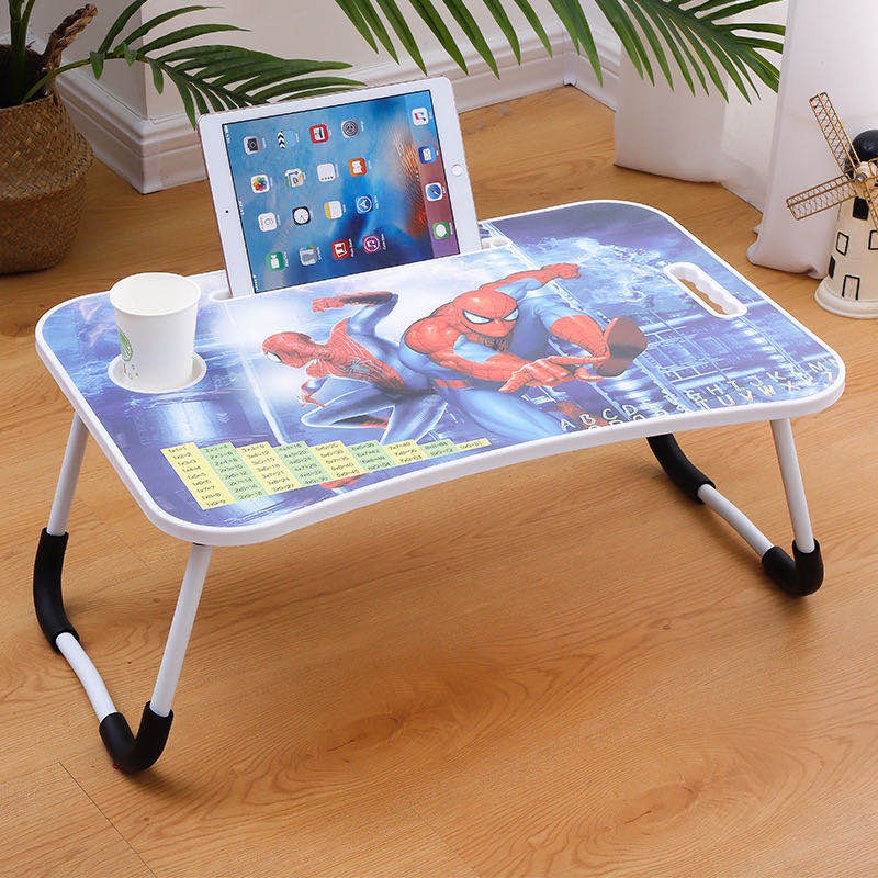 cartoons Standing Computer Desk, Laptop Stand Portable Cart Tray Side ...