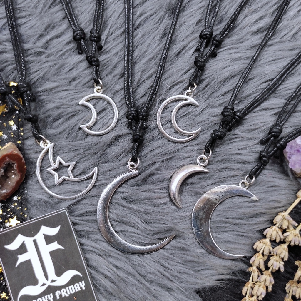 Choker with deals moon charm