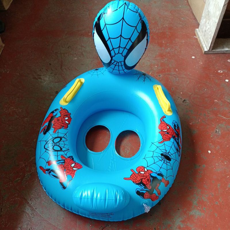 cute character spiderman inflatable for children(salbabida) | Shopee ...