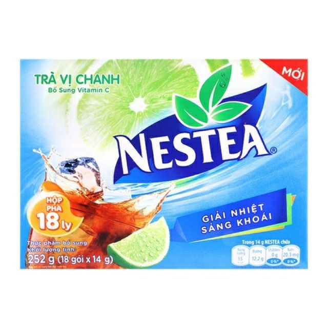 Nestle lemon tea box 252g (18 packs×14g) | Shopee Philippines