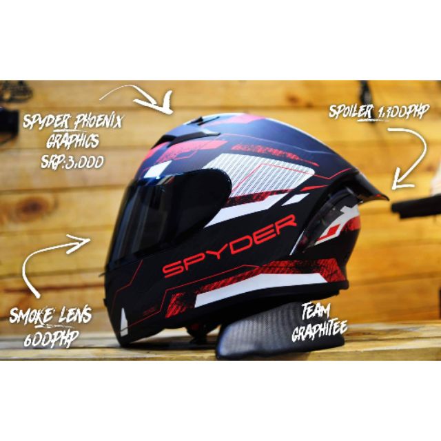 Spyder 2024 helmet shopee