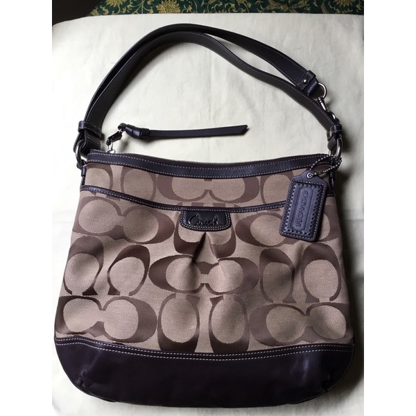 Coach park signature discount hobo