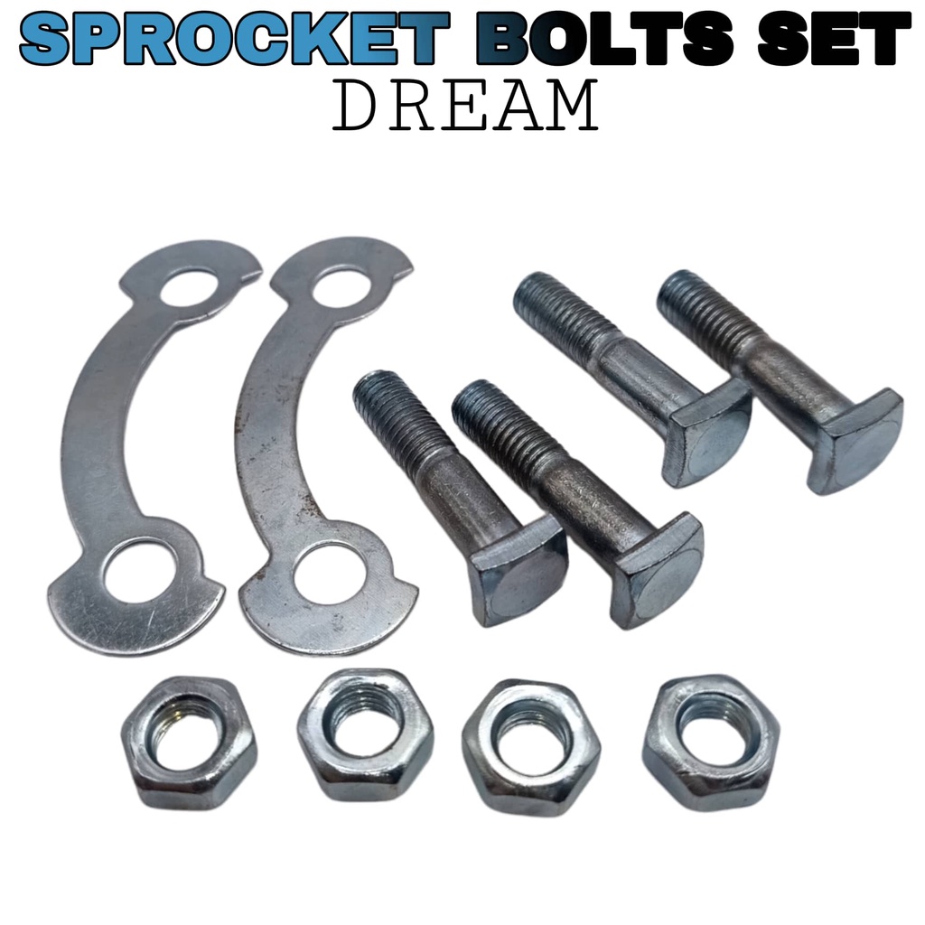 SPROCKET BOLTS SET HONDA DREAM Shopee Philippines