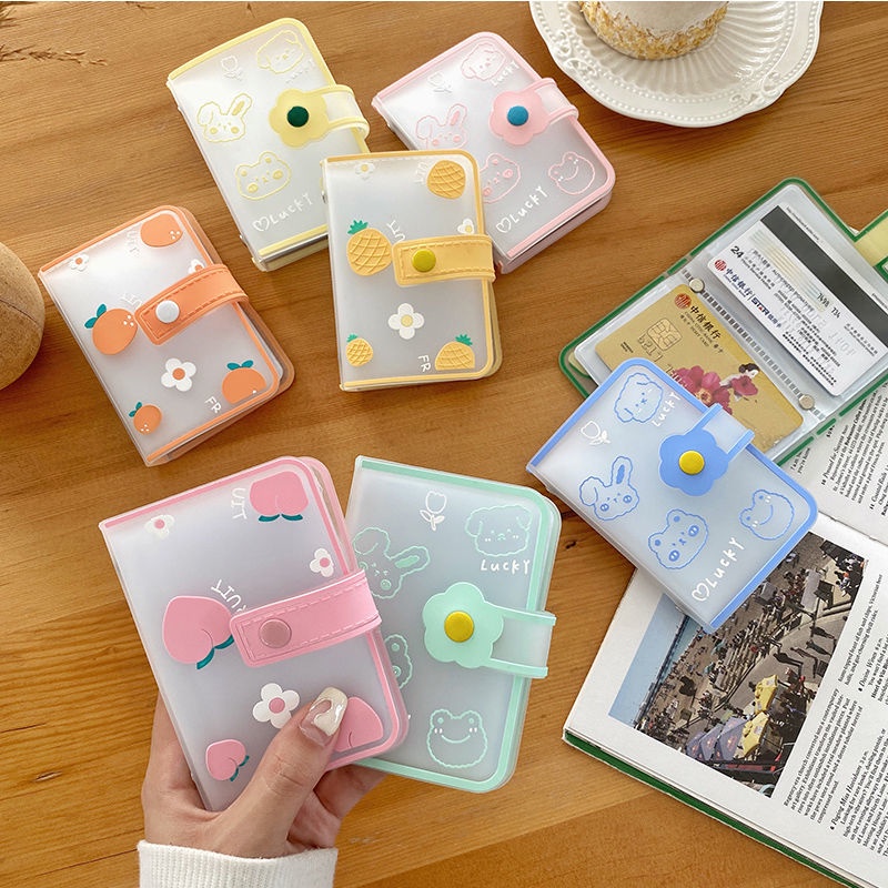 Card holder photo card binder cute card storage bag | Shopee Philippines