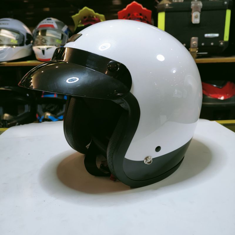 half face helmet classic(ORIGINE) | Shopee Philippines