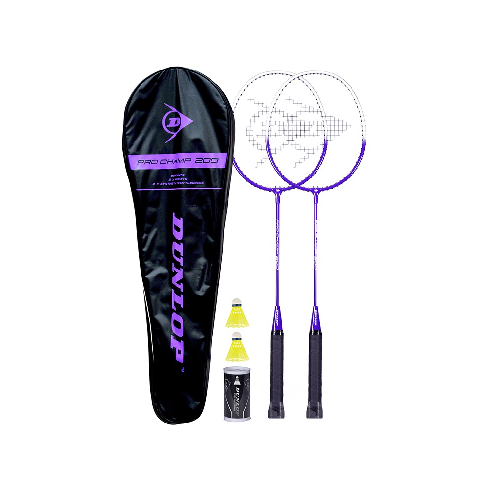 Dunlop Badminton Racket Pro Champ 200 G1 (Violet) | Shopee Philippines