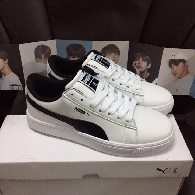 READY STOCK BTS Court Star Sneaker FREE BTS PHOTOCARD Shopee Philippines