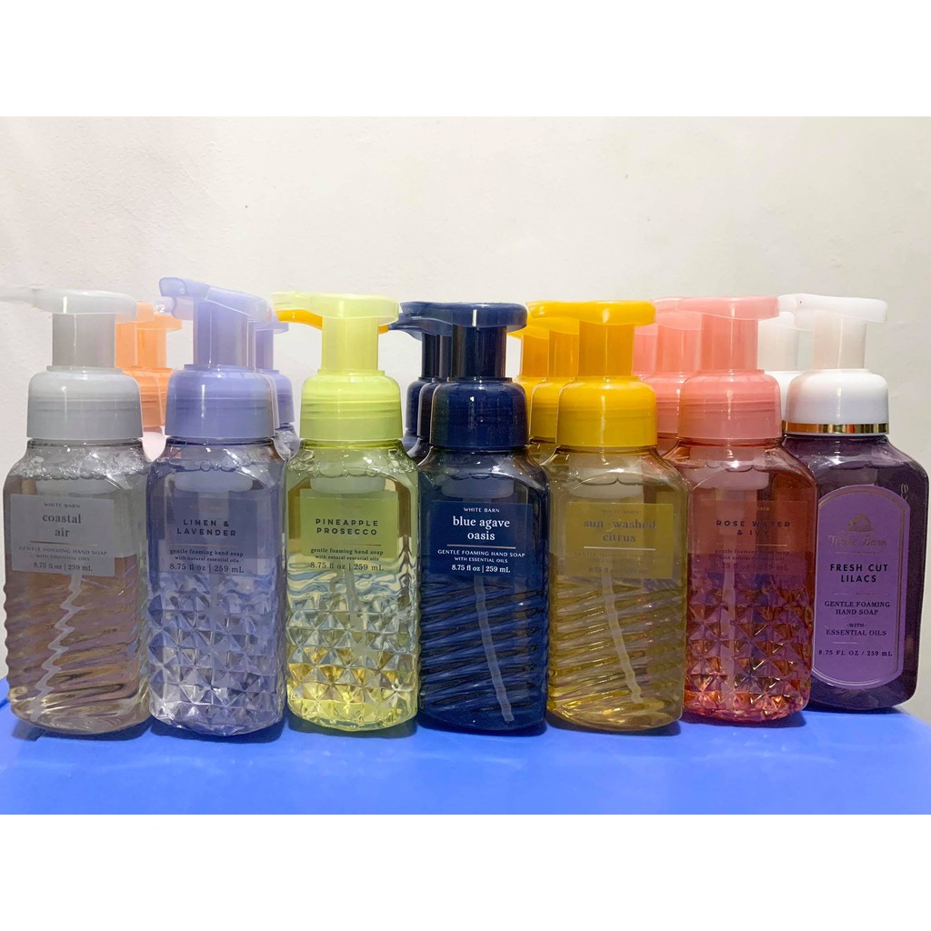Bath & Body Works White Barn Gentle Foaming Hand Soap | Shopee Philippines