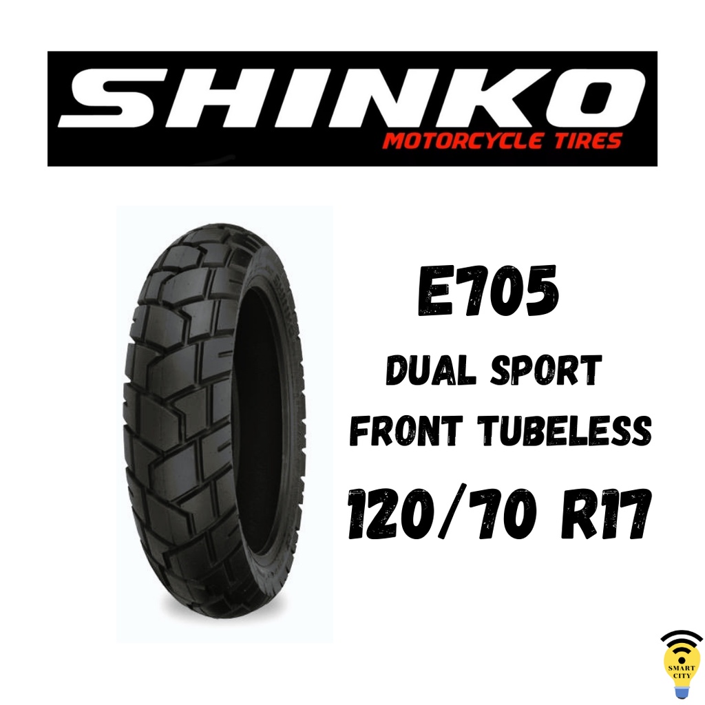 Shinko Tires E705 120/70 R17 F TL | Shopee Philippines