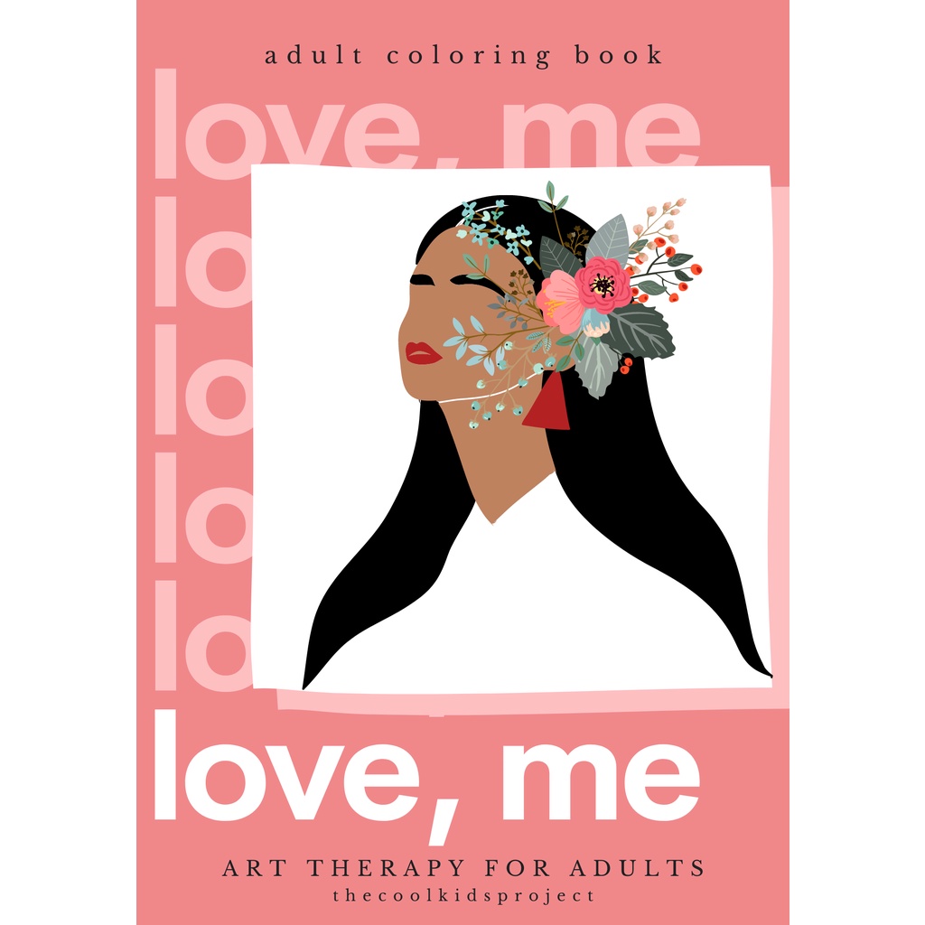 Self Care Coloring Book | Adult Coloring Books | Art Theraphy | Shopee ...