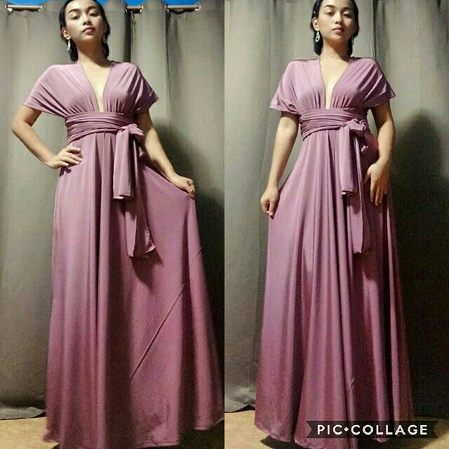 Mauve multiway clearance dress