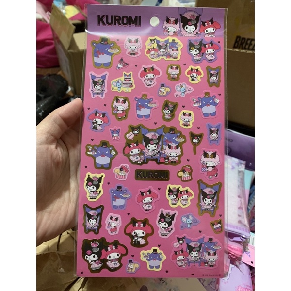 Kuromi Melody Stickers Bnew | Shopee Philippines