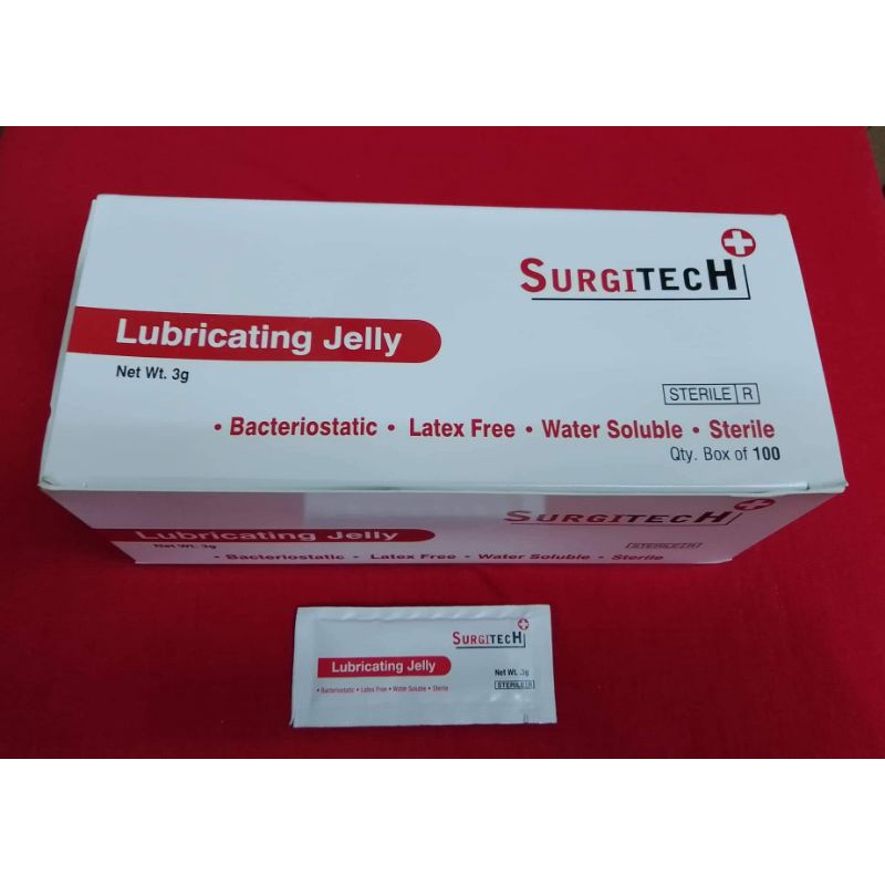 Surgitech Lubricating Jelly (3g, 5g) Shopee Philippines