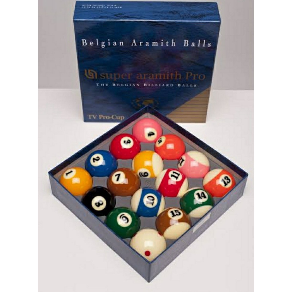 Original Belgian Aramith Balls Super Aramith Pro Cup The Belgian Billiard Balls Set Shopee