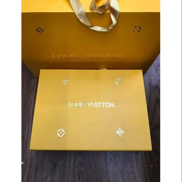 Louis Vuitton Box and Large shopping bag.