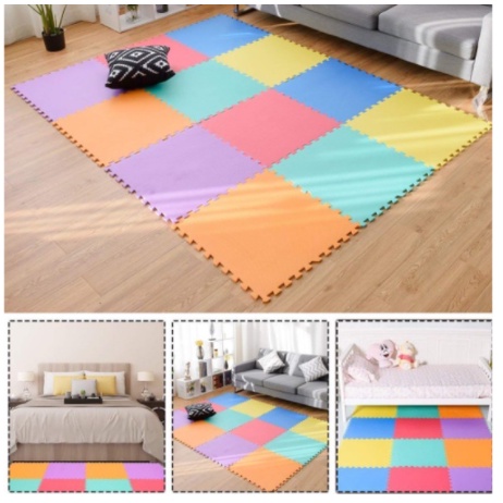CPL Big puzzle mat colorfull 4 in 1(60*60) heavy duty | Shopee Philippines