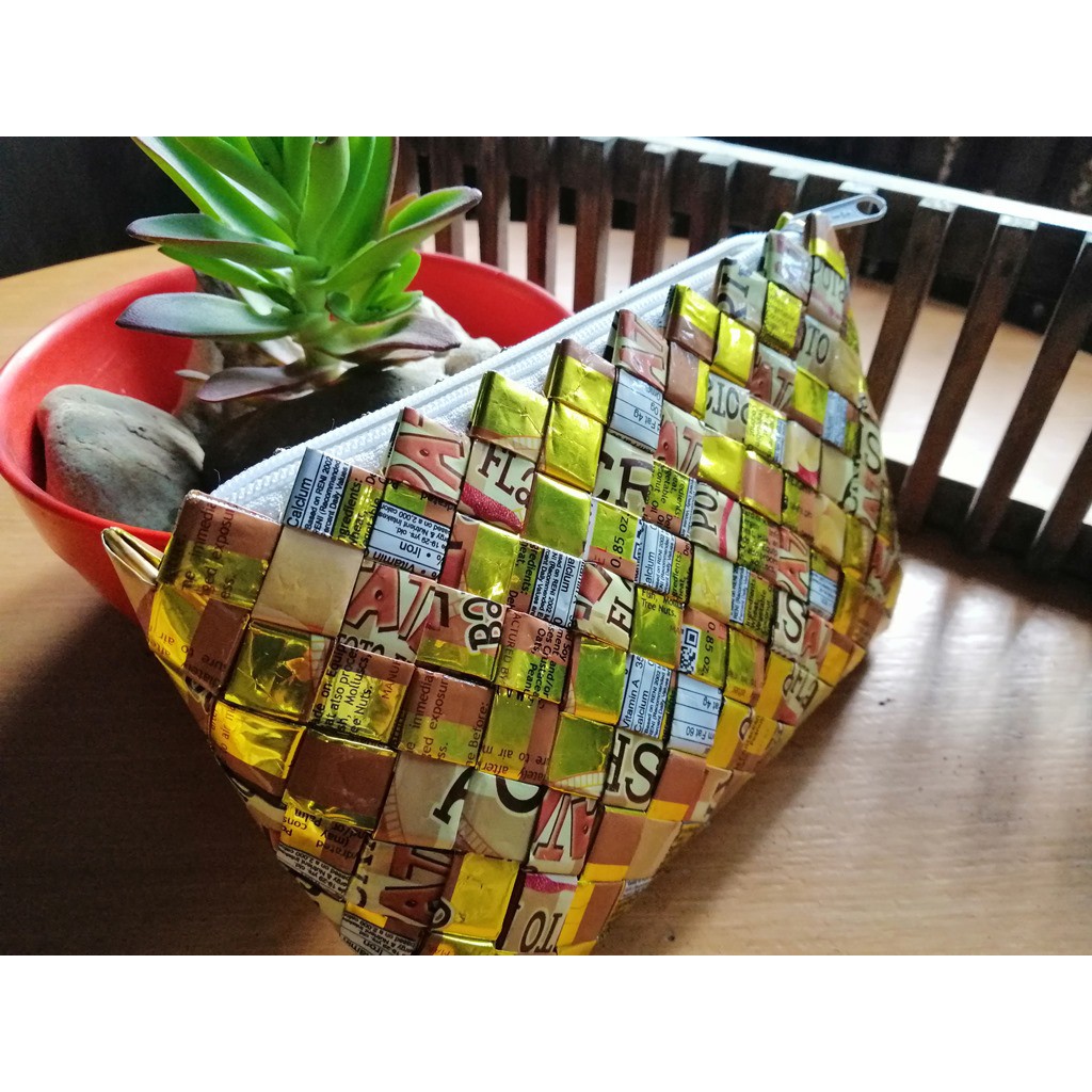 Candy wrapper coin on sale purse