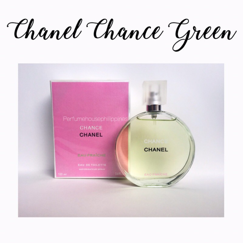 Chanel Chance Green Eau Fraiche 100ml | Shopee Philippines