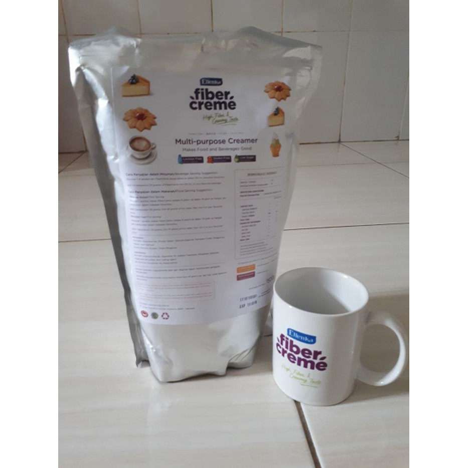Ellenka Fiber Creme 1 Kg / Elenka Fiber Creme 1000 Gr | Shopee Philippines
