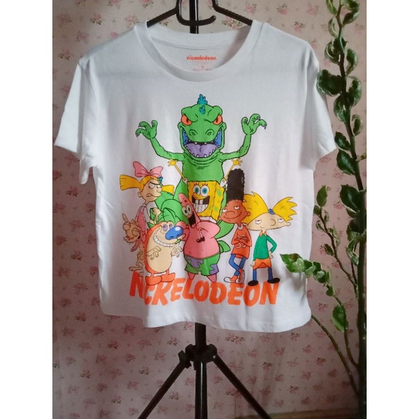 Nickelodeon Merch Semicropped Top | Shopee Philippines