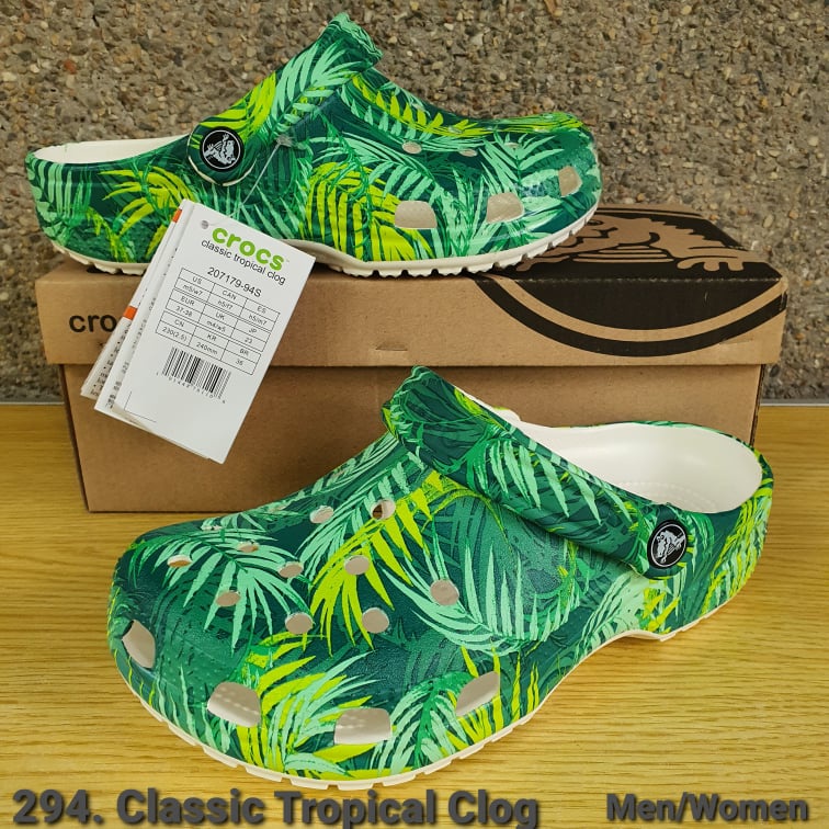 Crocs tropical clog on sale