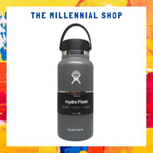 Hydro 2024 flask gray