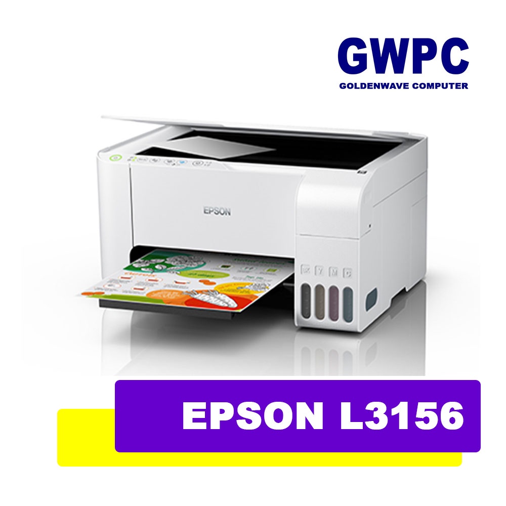 Epson L3156 L3150 L3158 Ecotank Wi Fi All In One Ink Tank Printer 103 004 Ink Shopee 2059