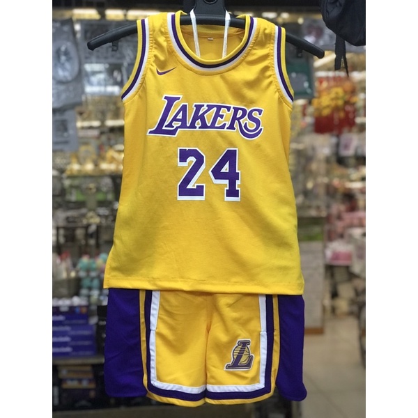 Kids best sale lakers top