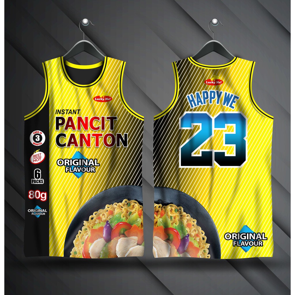 Pancit Canton Jersey Customized Jersey Full Sublimation Jersey