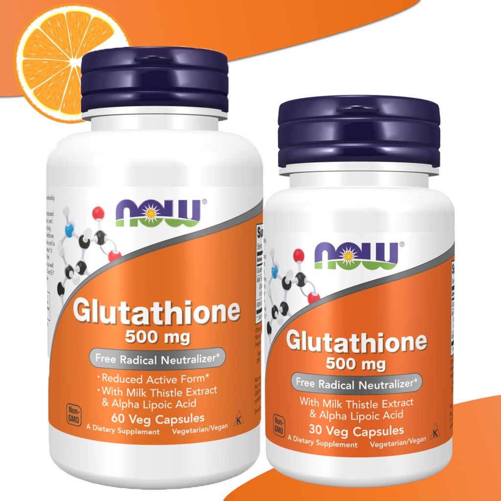 Now Glutathione 500mg 30 / 60 Vegetable Capsules | Shopee Philippines
