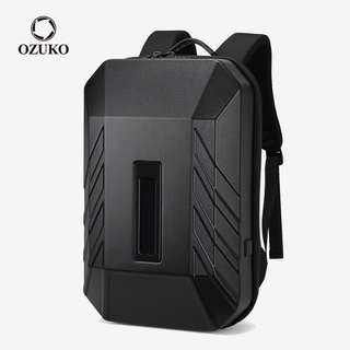 Hard shell laptop backpack top