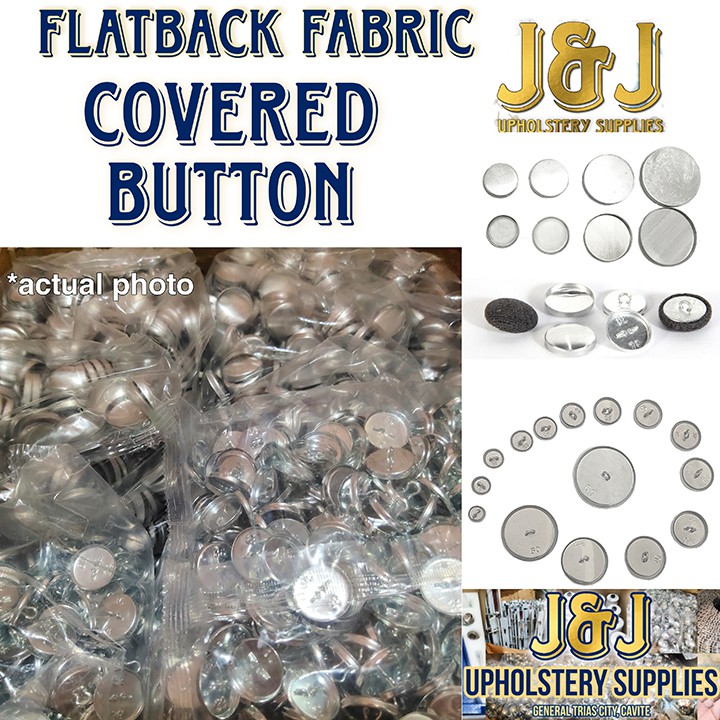 100pcs Cover Button/Upholstery Fabric Covered Button For Sofa & Bed ...