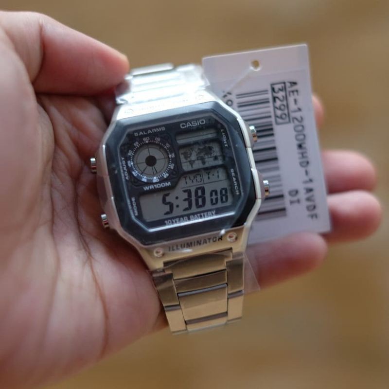 Jam tangan outlet casio illuminator original