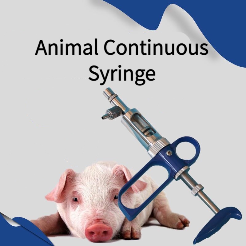 2/5/10ML Continuous Syringe Tool Metal Automatic Syringe Injector for ...
