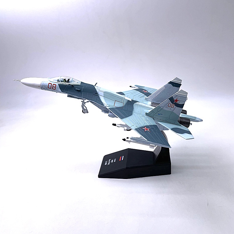 Jason TUTU Aircraft model Plane Russian Air Force fighter Sukhoi Su-27 ...