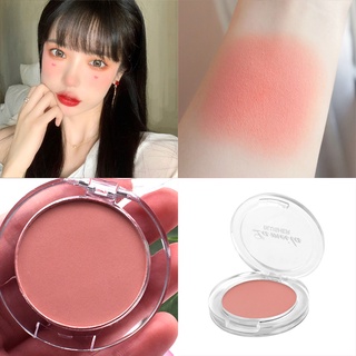 1PCS Blush 6 Colors Makeup Palette Mineral Powder Red Rouge Lasting Natural  Cream Cheek Tint Orange Peach Pink Blush Cosmetic
