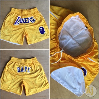 Bape laker shorts online