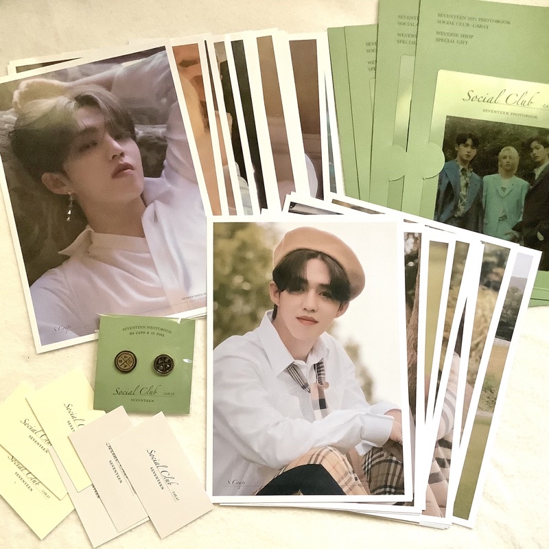 ONHAND] SEVENTEEN SOCIAL CLUB: CARAT PHOTOBOOK INCLUSIONS | Shopee